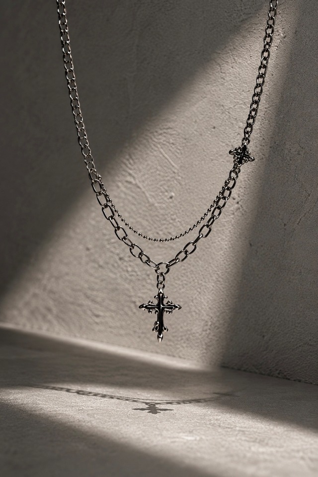FH004［stainless necklace］