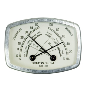 DULTON サーモハイグロメーター（温湿度計） レクタングル