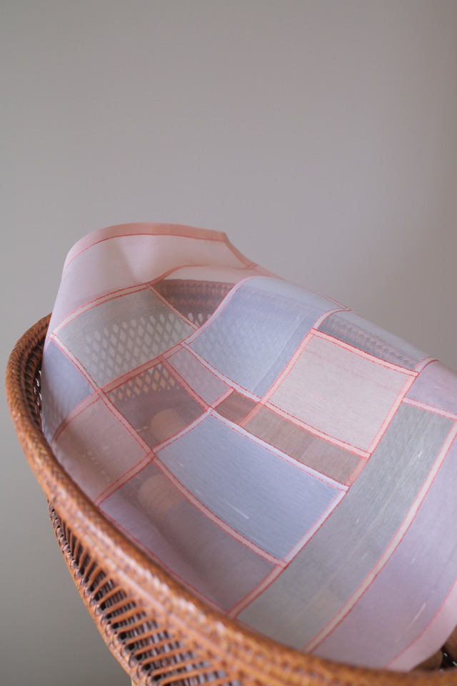 【予約製作】Hand-dyed fabric pojagi /  #6~