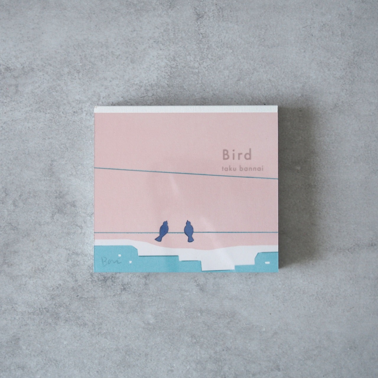 cozyca products 坂内拓 ブロックメモ