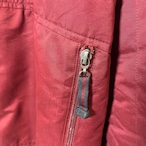 【00s NIKE / ダブルジップ ナイロンジャケット】バーガンディ テック系アウター