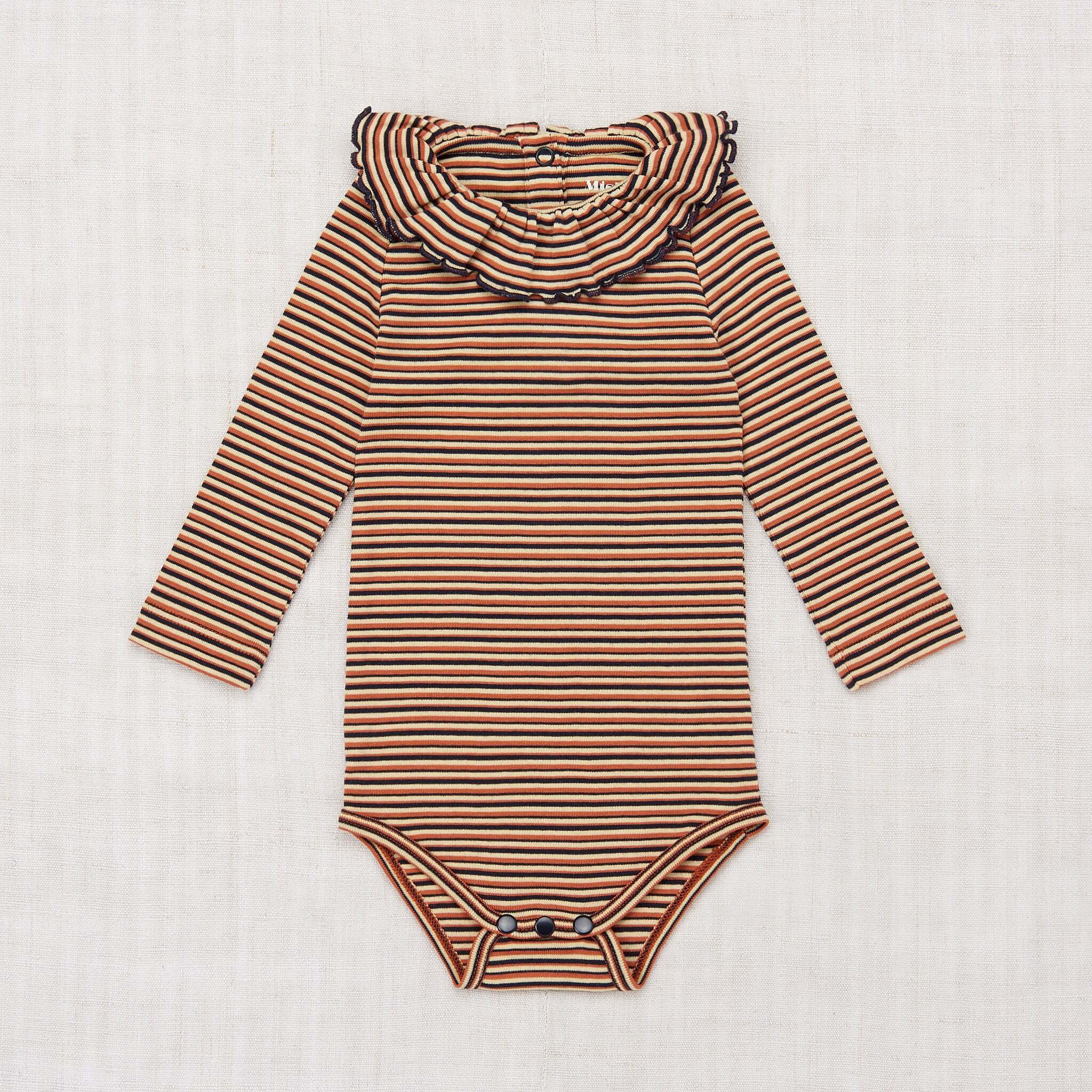 Misha＆Puff Layette Mini Stripe LapOnesie