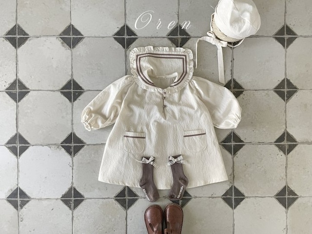 〖 即納 〗2025 秋新作 OREN オレン セリアン ルシアン マリン ワンピース