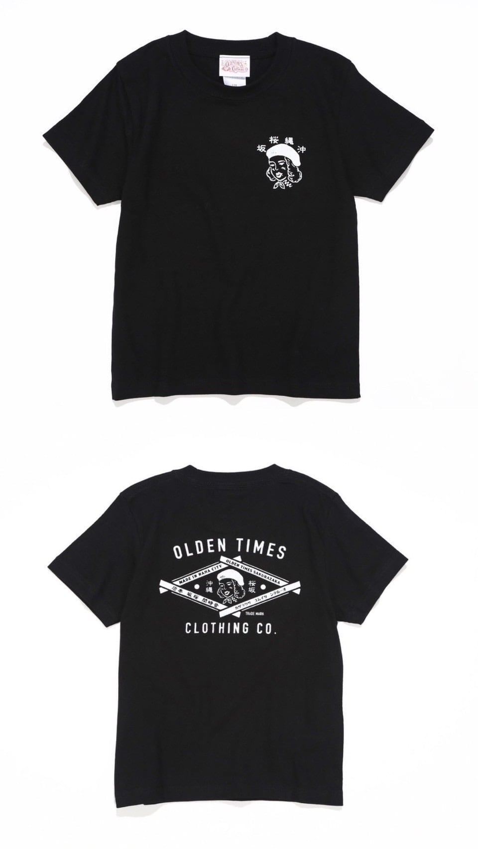 定番/2色展開】TRADE MARK KIDS S/S TEE | OLDENTIMES OKINAWA