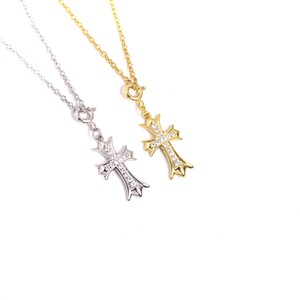 S925 Zirconia Cross necklace