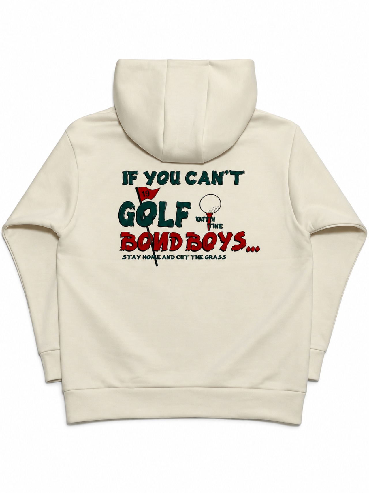 IF YOU CAN'T TECK SWEAT HOODIE O.WHITE【PRE ORDER】