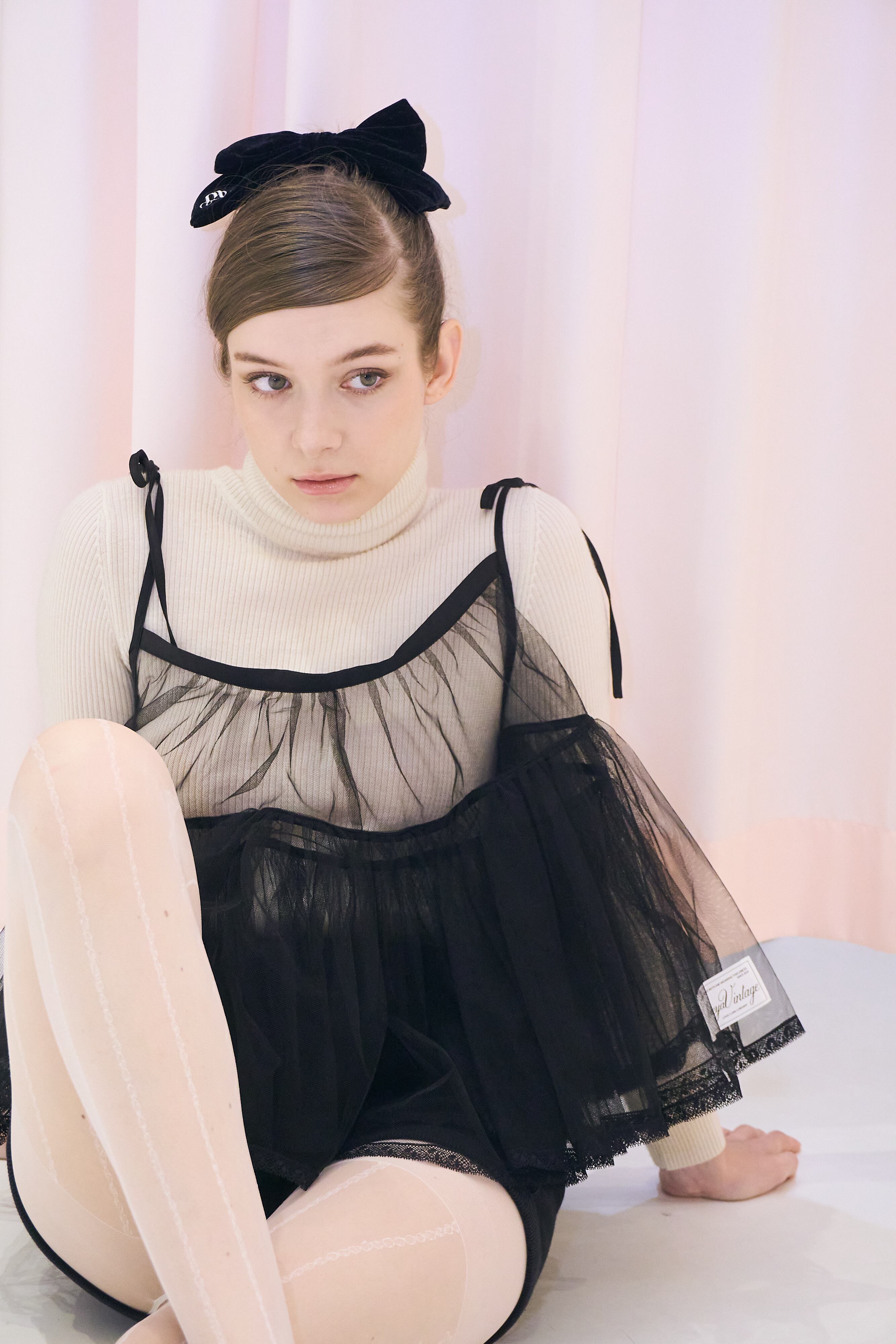 【mieya mieya】FLUFFY LAYER LACE SK mieya mieya】FLUFFY LAYER LACE SK/フラッフィーレイヤーレース