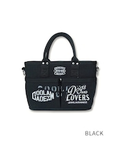 【直営限定ITEM】-TYPE F- パッチ×ペイントコンパクト3wayバッグ (BLACK) CQ-49501H