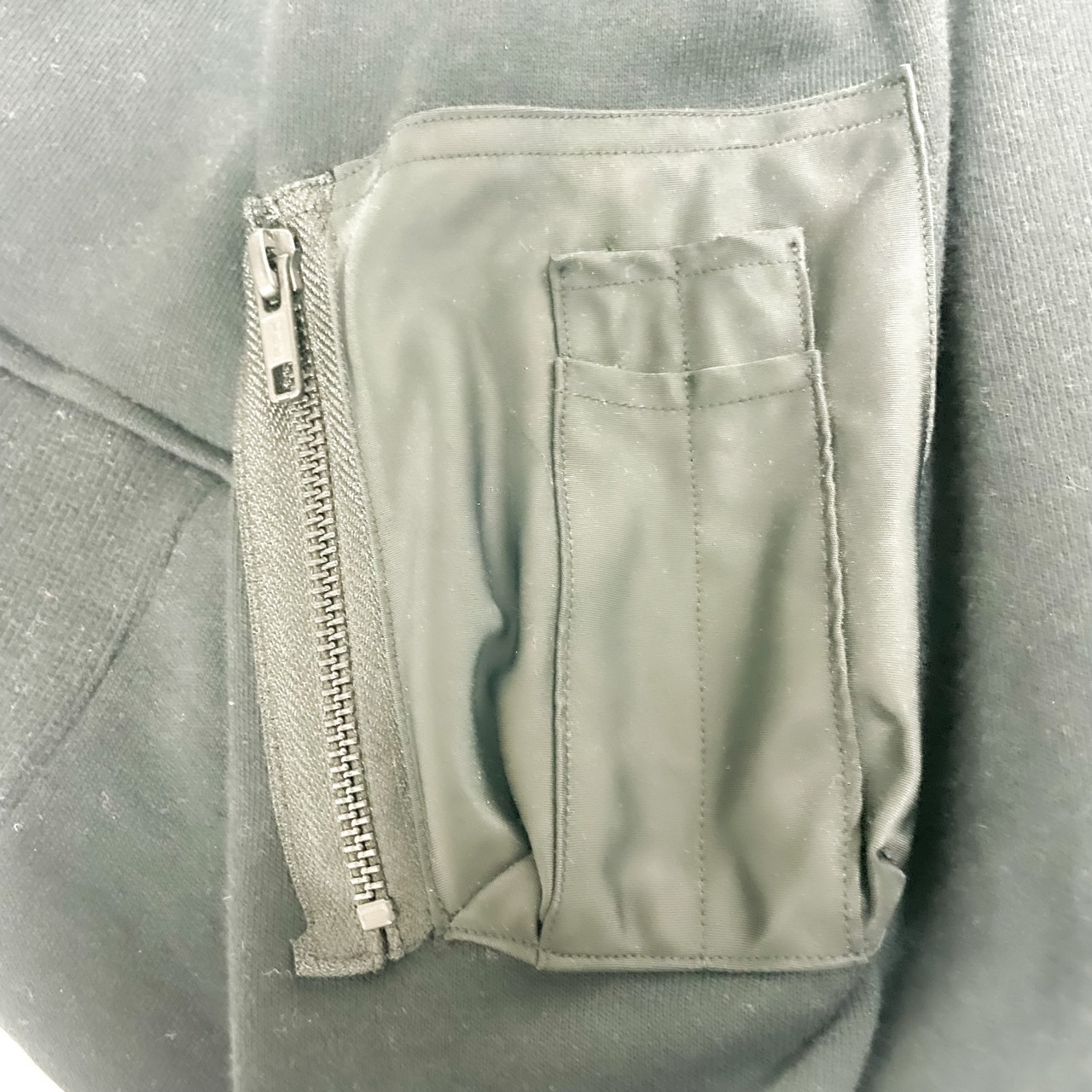 UNFINISHED BLACK MA-1 2023035