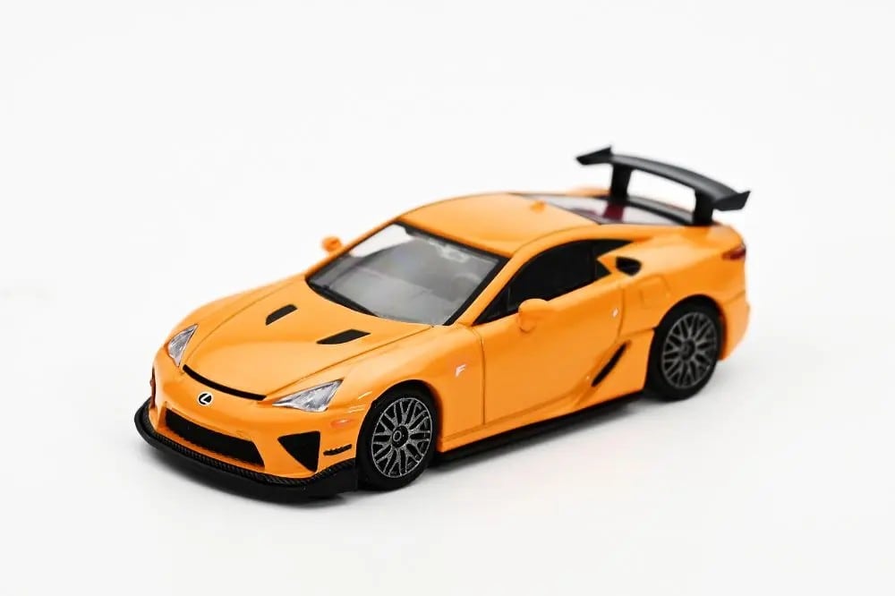 ダイキャストチーム 1/64 レクサス LFA ニュルブルクリンクエディション オレンジ (左ハンドル)