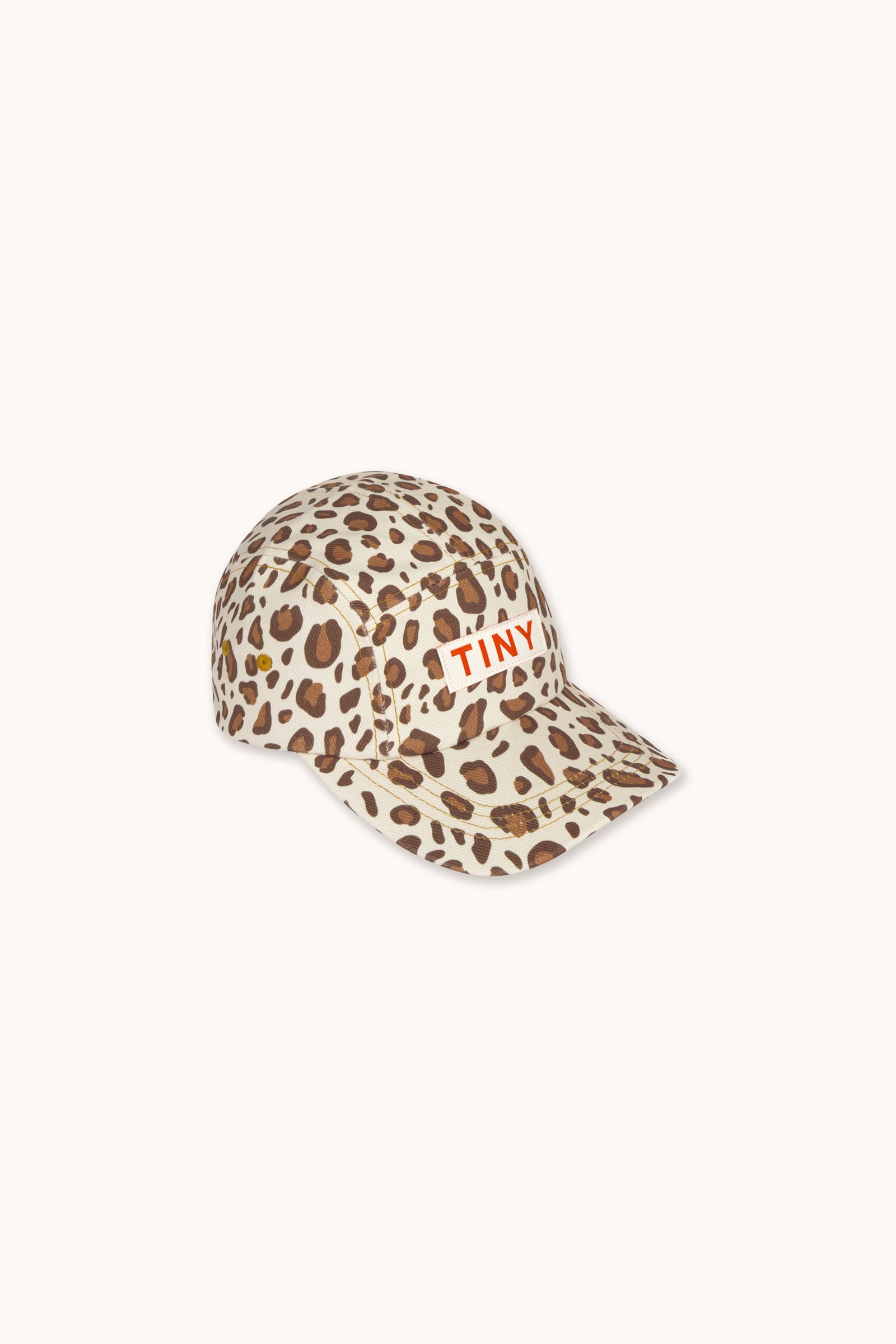 送料無料 tinycottons/ANIMAL PRINT CAP off-white