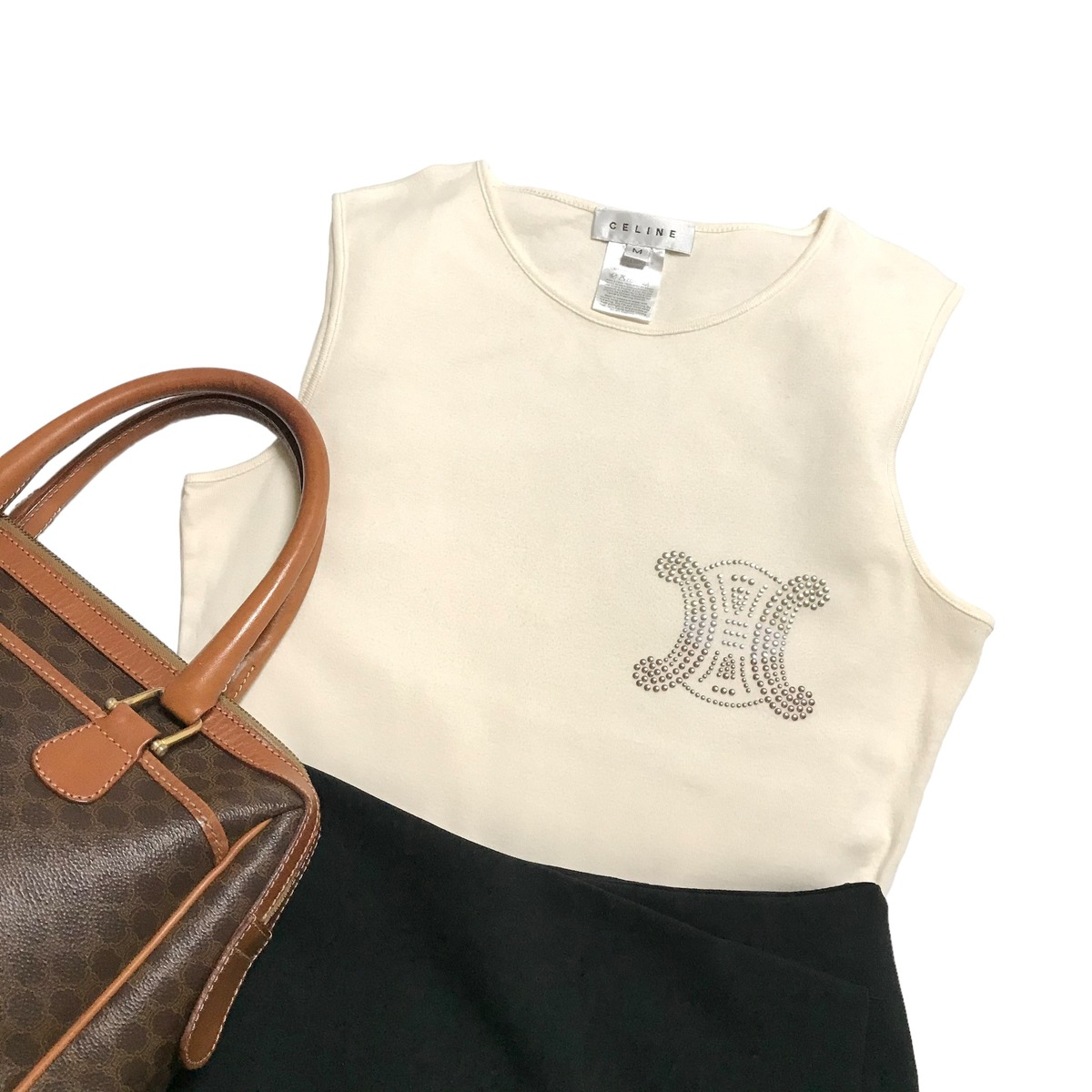 ○200019 celine tops セリーヌ トップス タンクトップ ノースリーブ 
