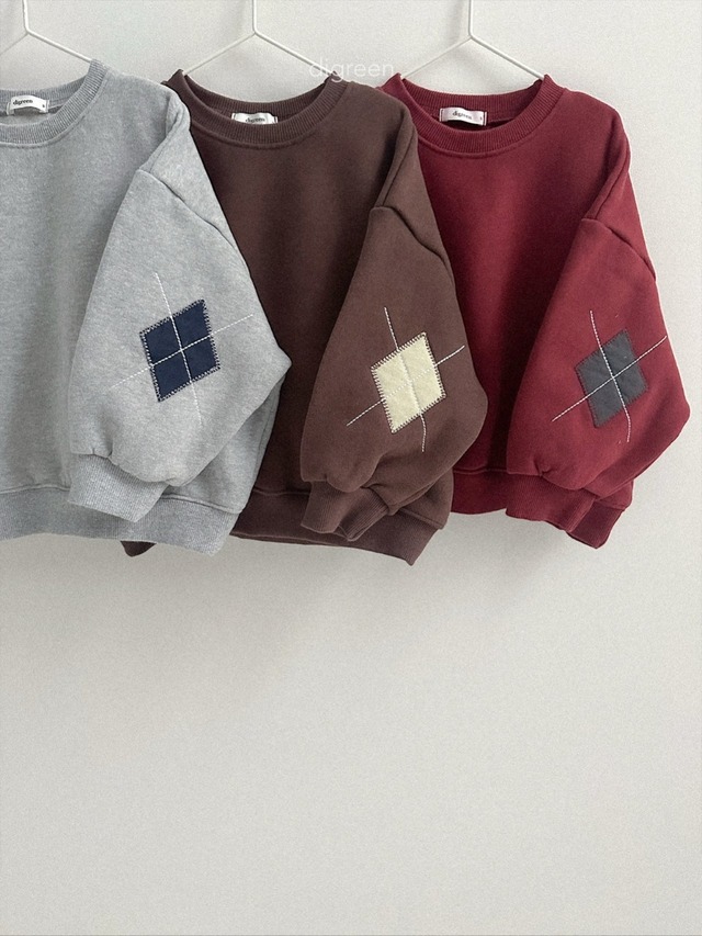 〚予約〛argyle Winter Tee <kids>
