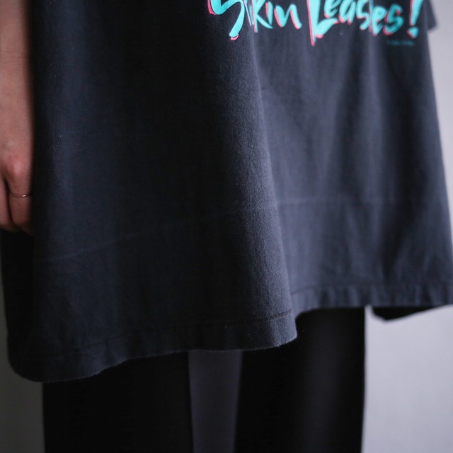 "BIG DOGS" 3X over silhouette box print tee