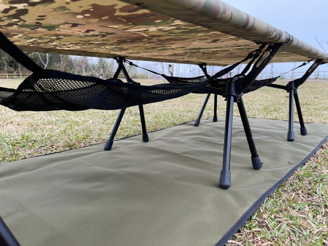 【B-1782】Khaki Camp Bed