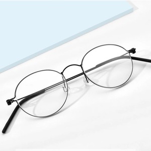 Screwless Titanium Soft Round Glasses  -round- / スクリューレス チタン ソフト ラウンド メガネ -ラウンド-
