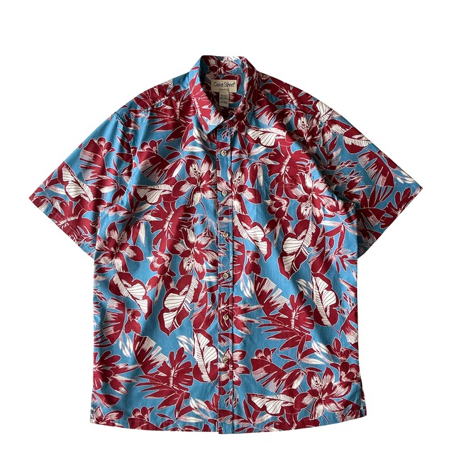 USED Aloha shirt / Cooke street / size L