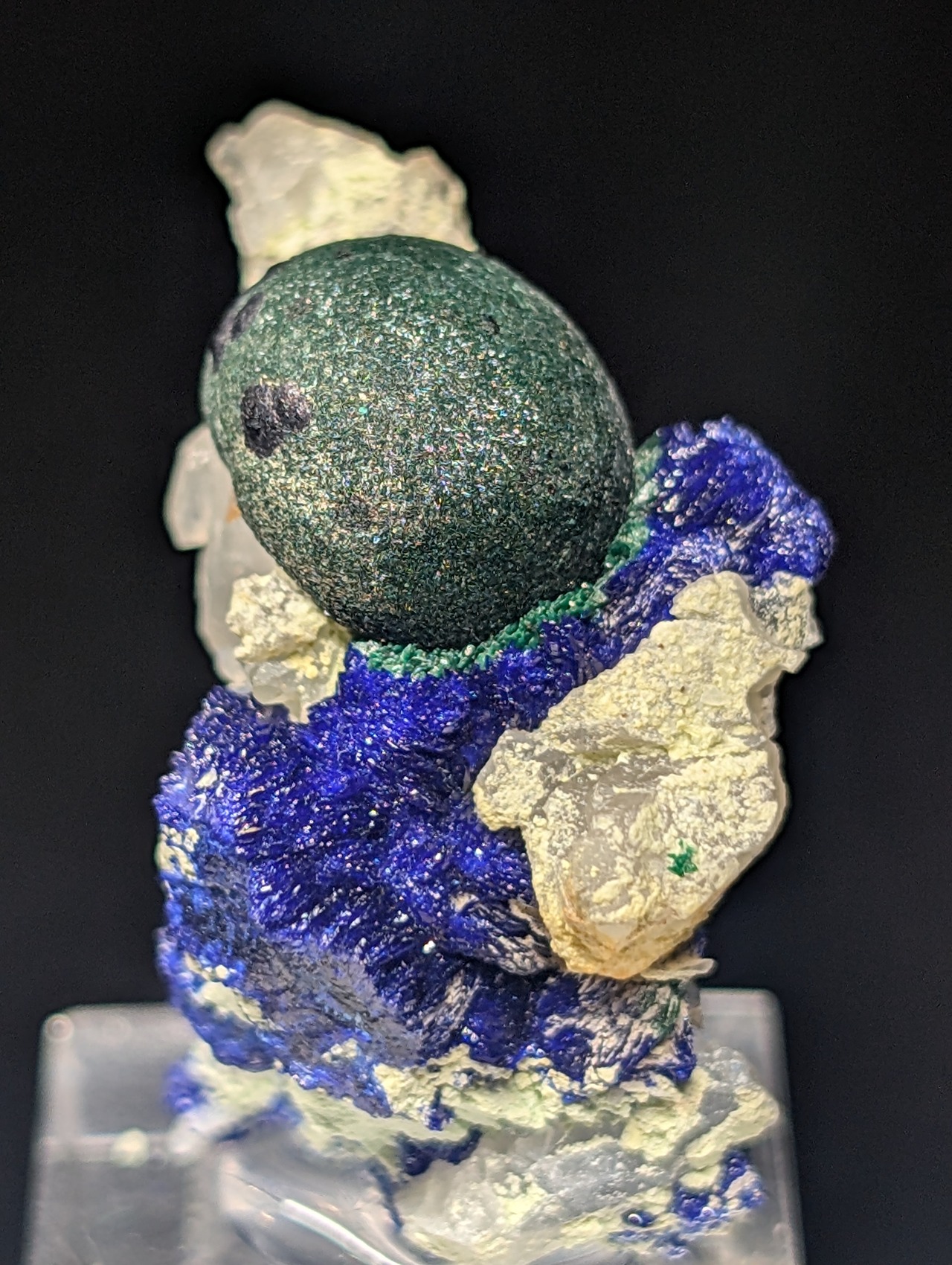 【sana様専用】アズライト/マラカイト/カルサイト  Tsumeb Mine, Oshikoto Region, Namibia　 AS94800310