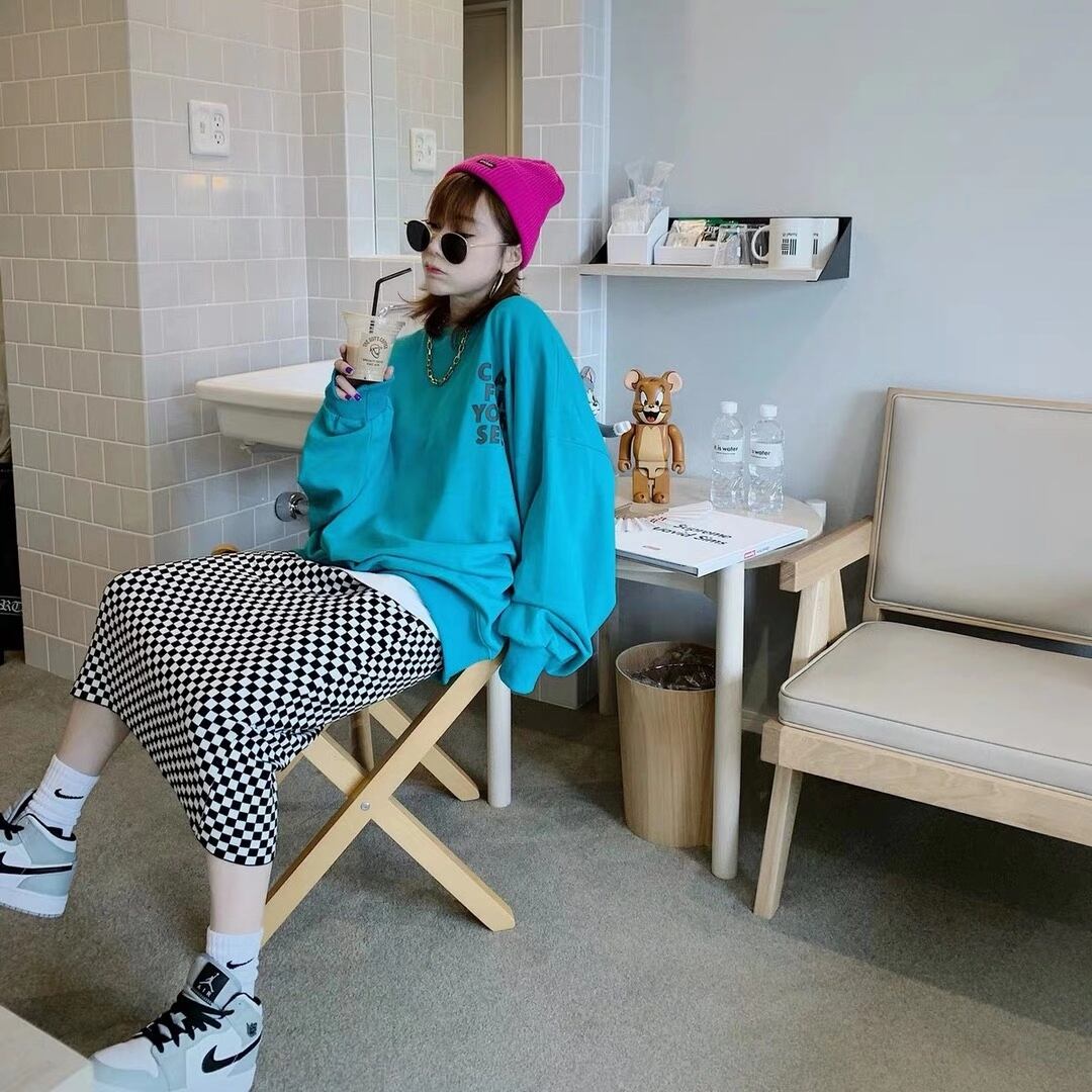 ブロックチェック　スカート AJ−11352-E03