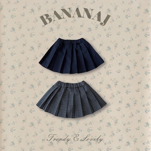 送料無料【予約】Moa Pleats SK/BANANAJ