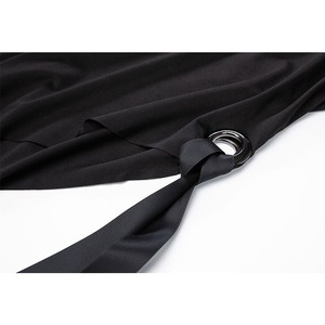 Side Ribbon T-shirt / サイド リボン Tシャツ