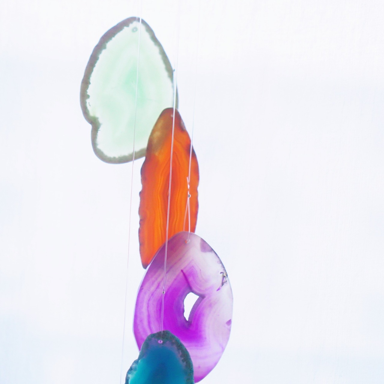 Mermaid Beach 13 - アゲートヒーリングチャイム / Agate Sun Catcher Wind Chime 501