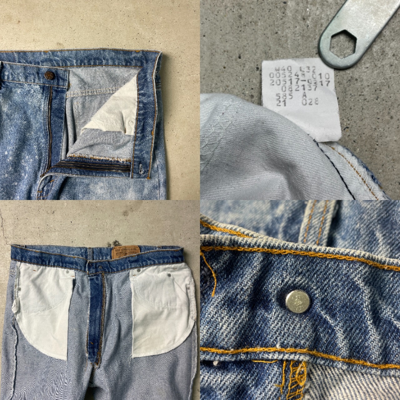 80年代 USA製 オレンジタブ Levi