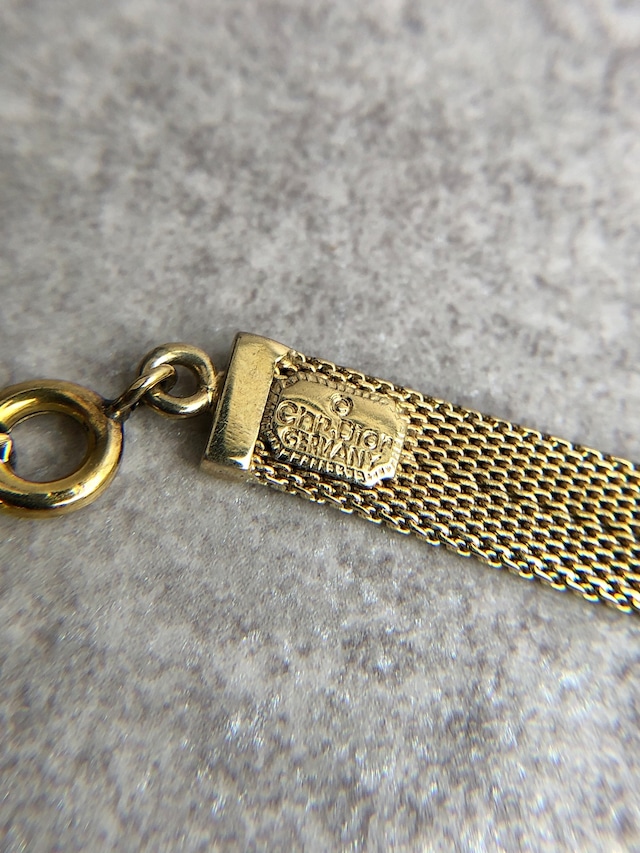 Christian Dior クリスチャン ディオール ネックレス ゴールド チョーカー vintage ヴィンテージ オールド kebexa