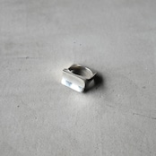 INTÉRIM / TAXCO SILVER FLAT DIMPLE RING
