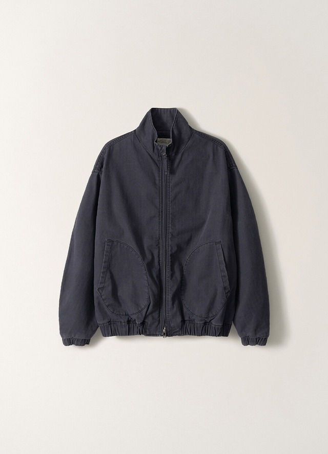[NOTHING WRITTEN] Pocket Harrington Blouson (Navy) 正規品 韓国ブランド 韓国通販 韓国代行 韓国ファッション ナッシングリトゥン 日本 店舗
