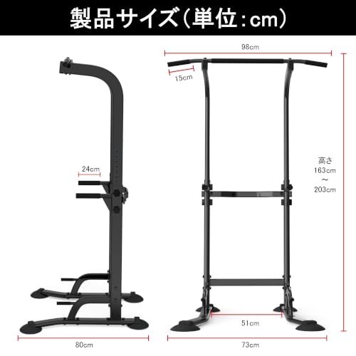 HANASUNOU 【日本企業】 ぶら下がり健康器 懸垂バー 懸垂マシン