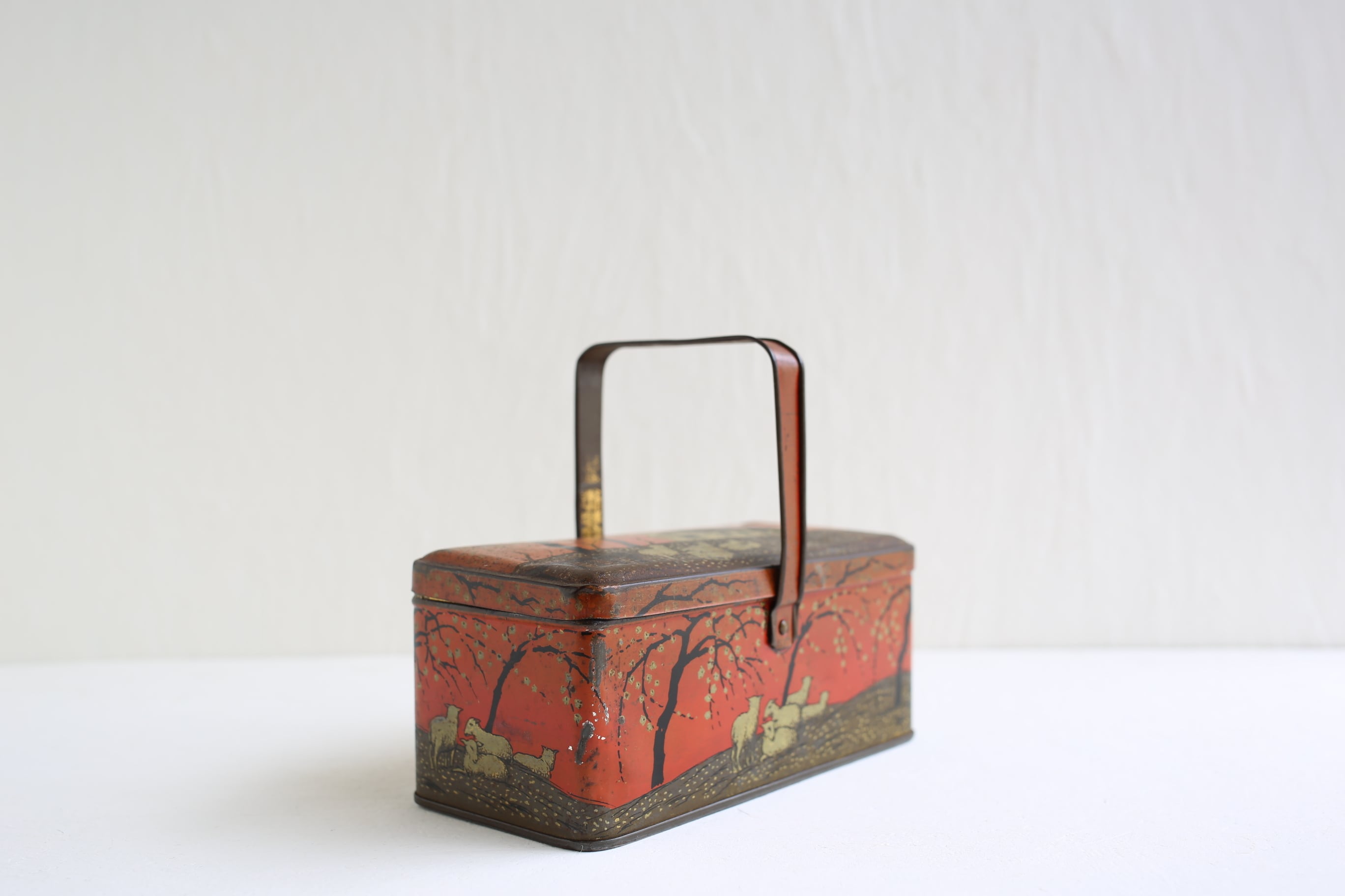 仏国 フランスアンティーク ティン缶 ブロカント 24