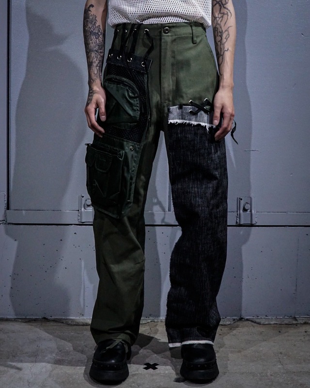 【add(C)vintage】"Original Remake" Special Docking × Gimmick Pants