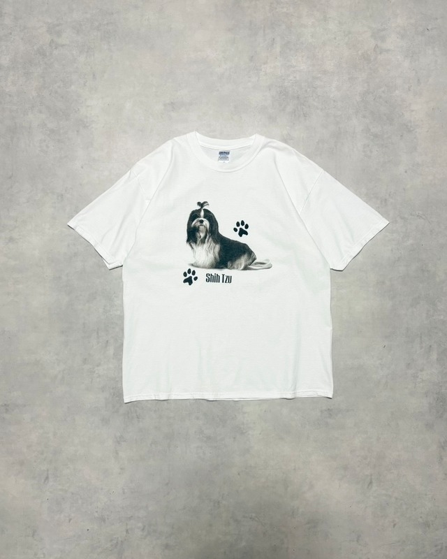 【Used】Shih Tzu Print T-Shirt