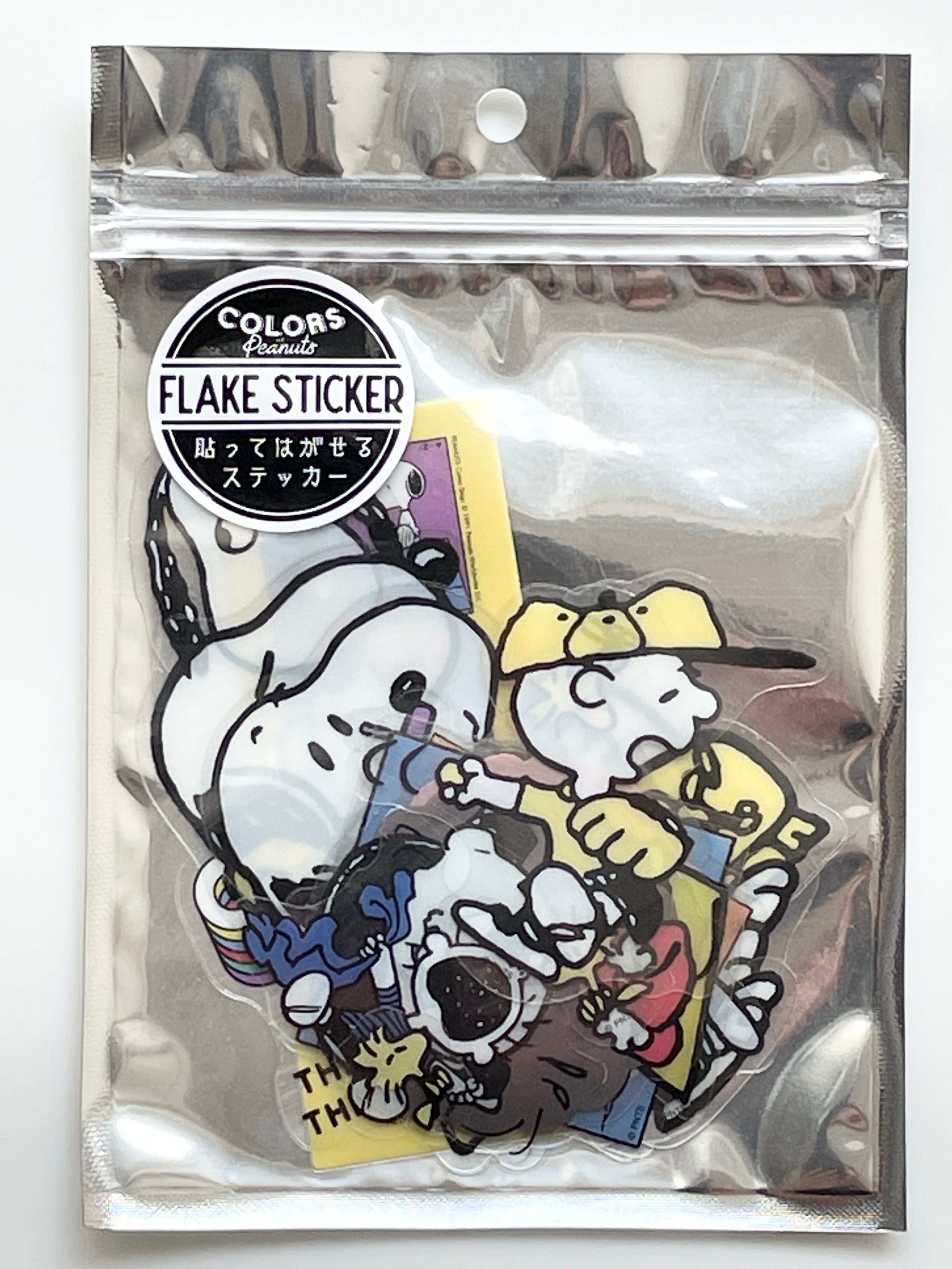 スヌーピー ビッグフレークステッカー Colors of Peanuts | TBOX-CHARA