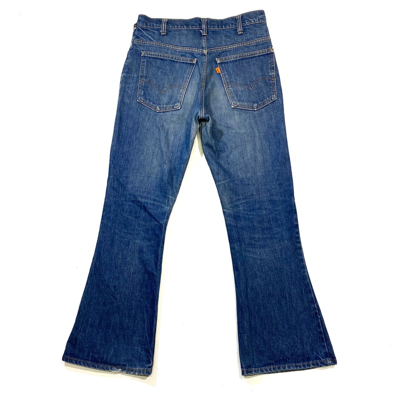 ゴールデンサイズ 70年代 ビンテージ オレンジタブ スモールe Levi's リーバイス 646 0217 フレアデニムパンツ ジーンズ W32  L30 古着 メンズ レディース 70s ヴィンテージ ベルボトム【デニムパンツ】【VTG】 | cave 古着屋【公式】古着通販サイト