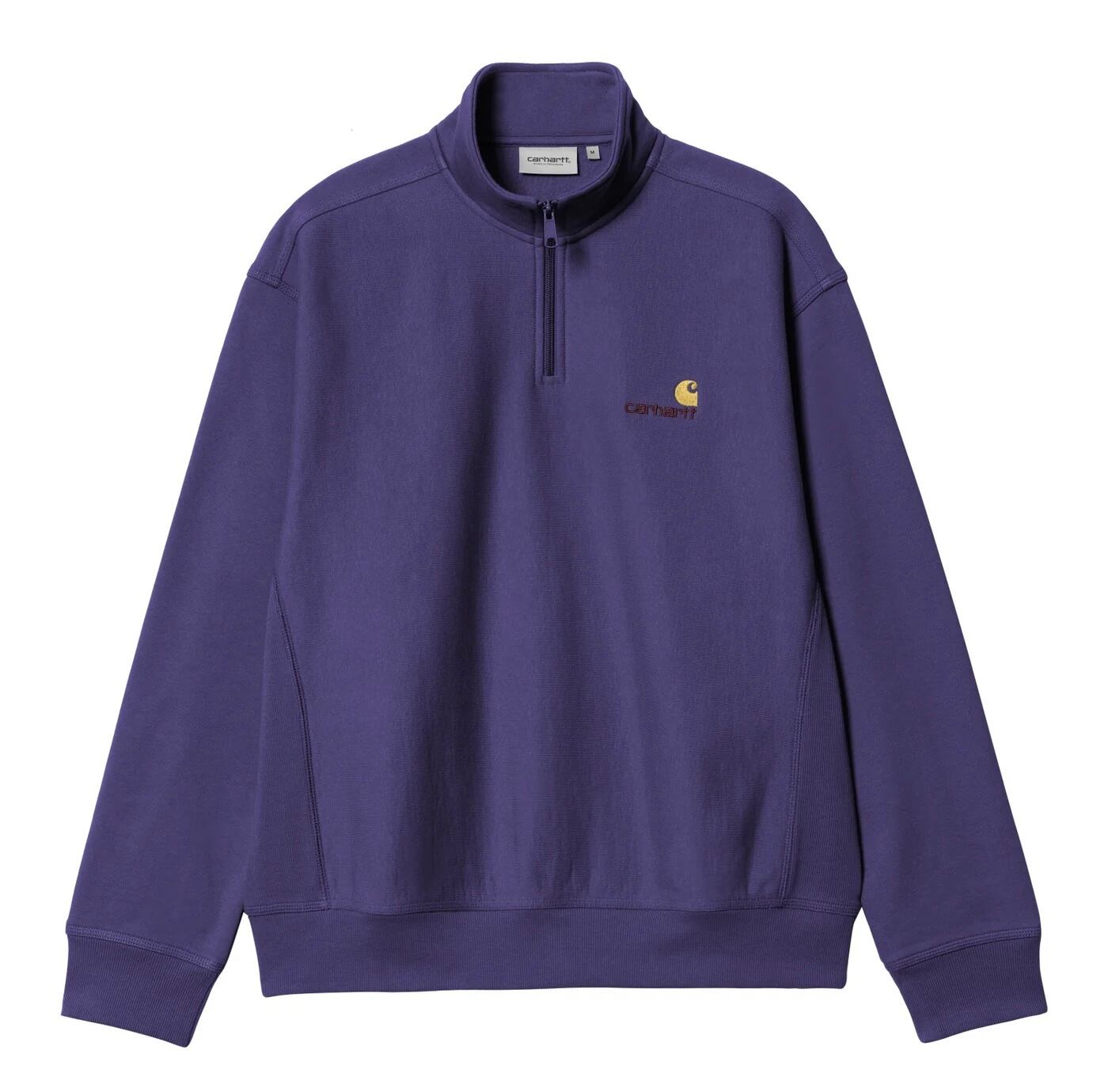 CARHARTT (カーハート)- HALF ZIP AMERICAN SCRIPT SWEAT I027014-24F