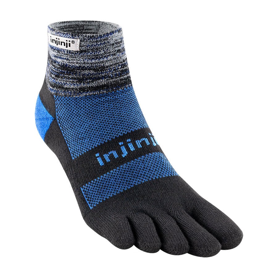 injinji(インジンジ)トレイルミッドウェイトミニクルー -ストーム(STO) ユニセックス 5本指ソックス