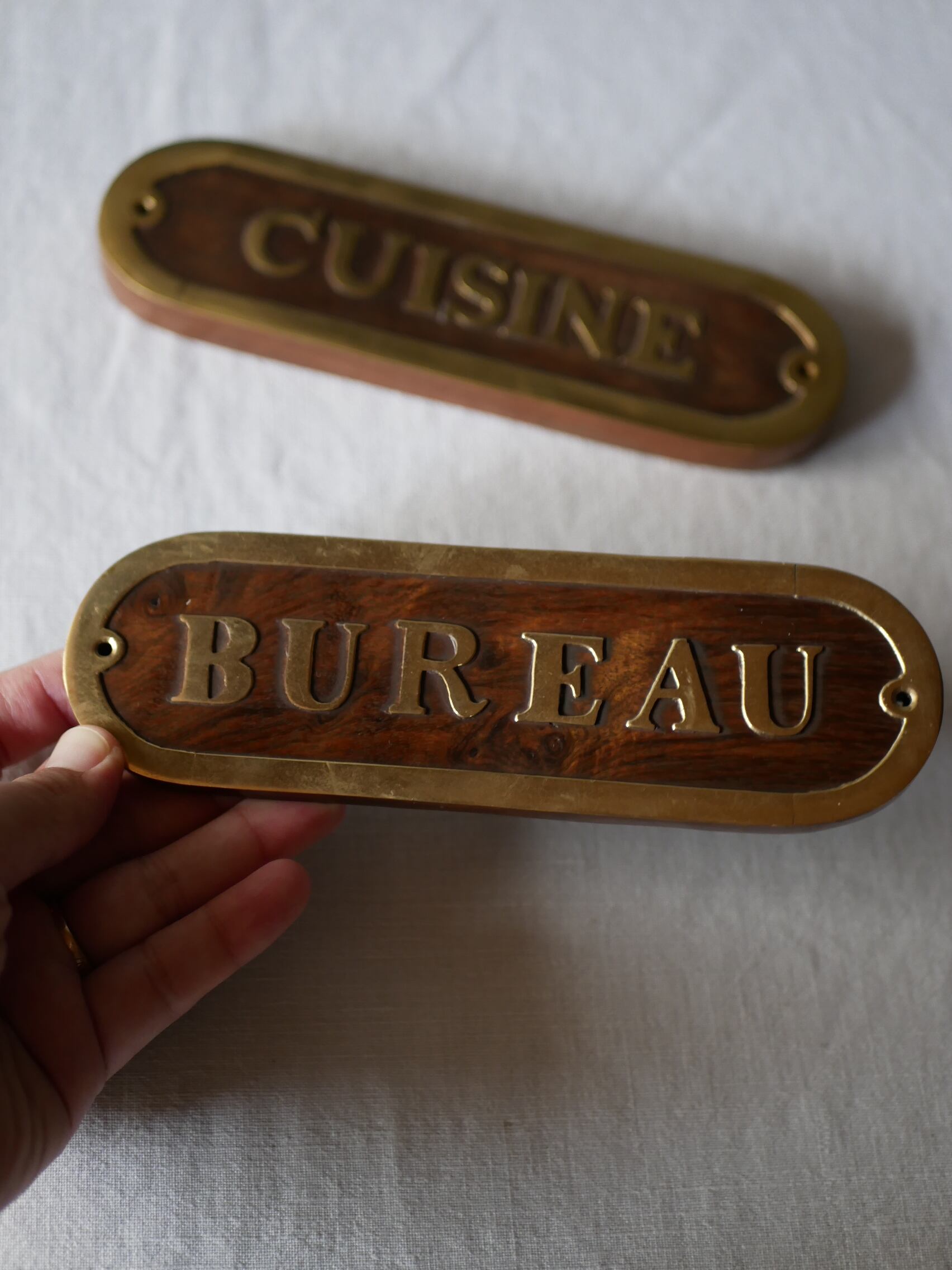 フランスアンティーク ドアノブ ドアプレート付き ブロカント