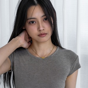【ネコポス便】金属アレルギー対応 アンカーモチーフネックレス　2596
