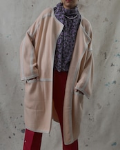 Chloe / Piping Knit Gown