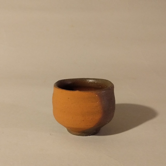 備前窯変酒呑 Bizen sake cup