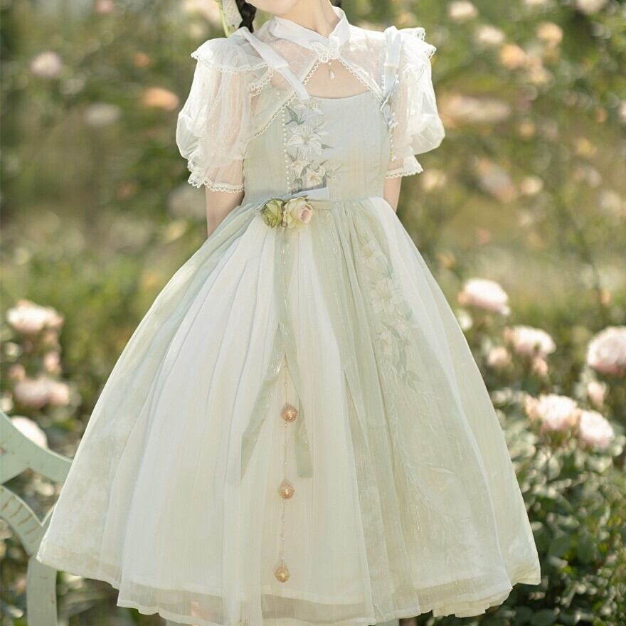 華ロリ 中華ロリータ チャイナ風 セットアップ ショール JSK