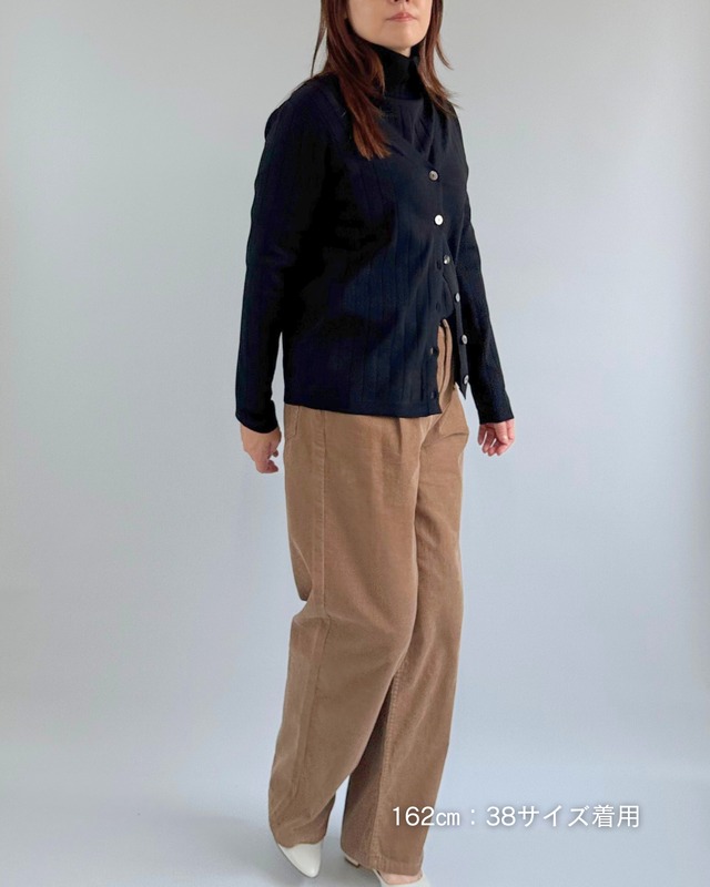 【YENN（イエン）】WASHED CORDUROY PT / ウォッシュドコーデュロイパンツ