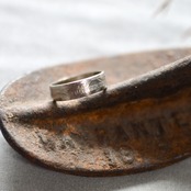 25¢ coin ring