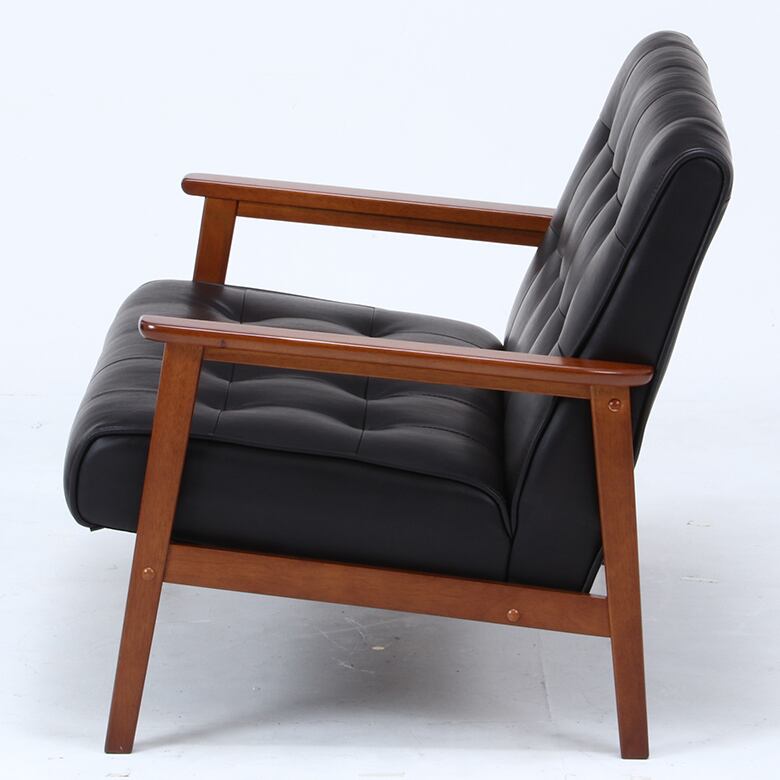 《新品・送料無料》バイキャストＰＵソファー フレンズ 1.5Ｐ ダークブラウン バイキャストPUソファー フレンズ 1.5P ダークブラウン | 81chu