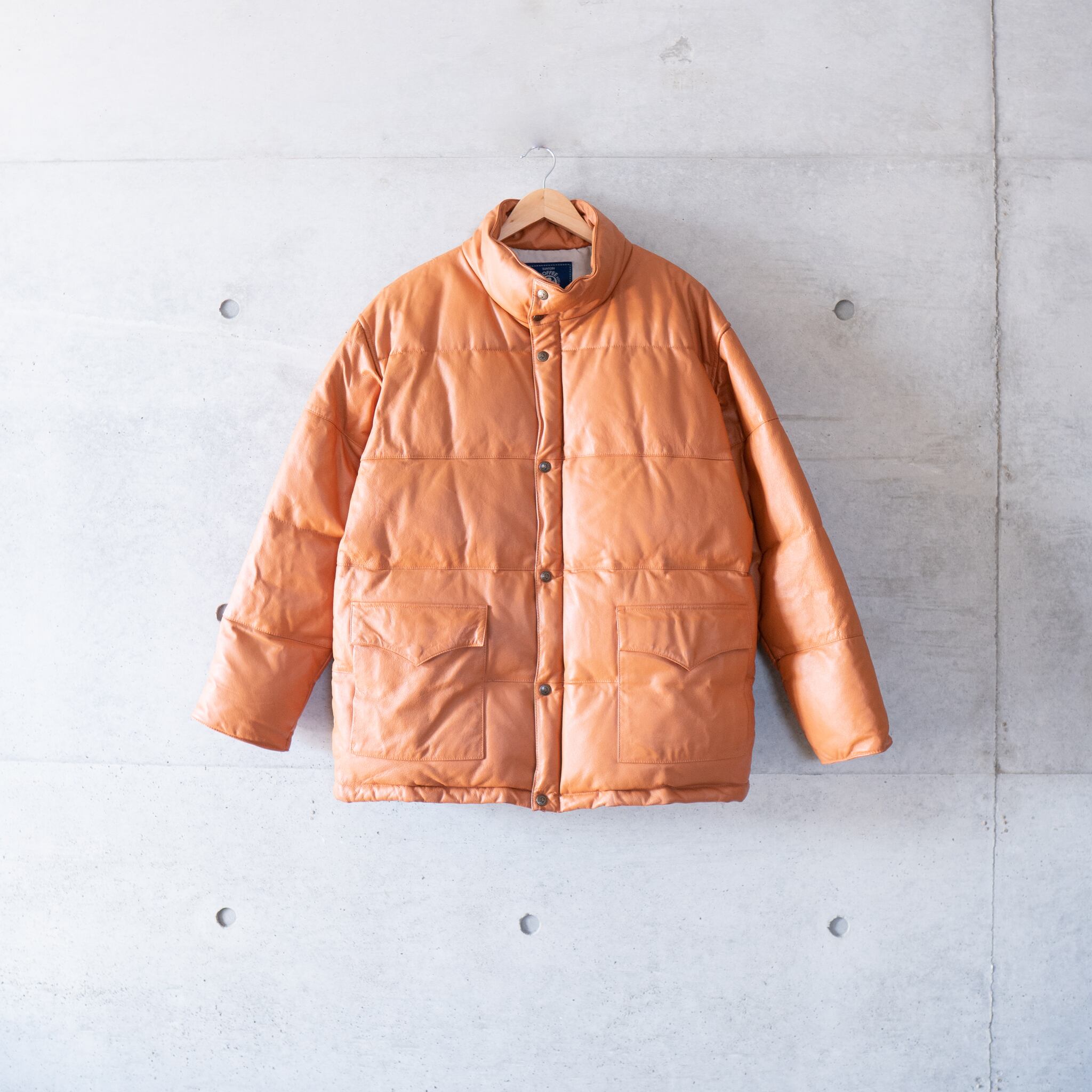 00s BOSS 10th ANNIVERSARY SPECIAL LEATHER DOWN JACKET (used ...