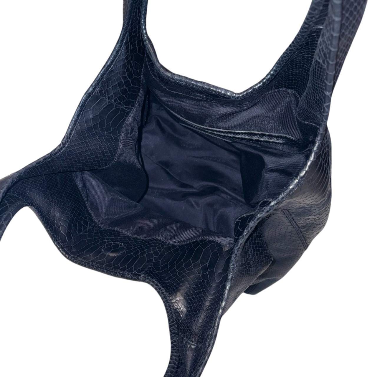 NEIL BARRETT embossed leather big tote bag