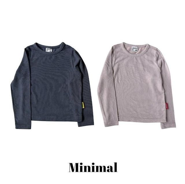 【取寄/韓国直送】MINIMAL  ソフトベーシックTシャツ｜秋服｜韓国子供服｜26/AT