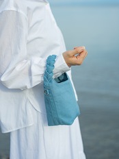 【Sサイズ】琵琶湖生まれの三つ編みバッグ